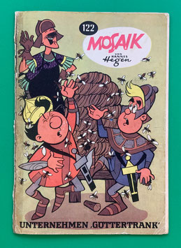 Original Mosaik Digedags Exportheft Nr. 122 Unternehmen "Göttertrank" Januar 1967 Runkel-Serie Im Byzantinischen Reich