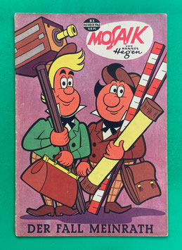 Original Mosaik der Digedags Nr. 83 Der Fall Meinrath Oktober 1963 Erfinder-Serie