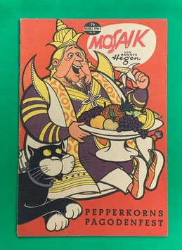 Original Mosaik der Digedags Nr. 76 Pepperkorns Pagodenfest März 1963 Erfinder-Serie