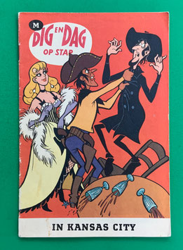 Original Mosaik Digedags Exportheft Holland holländisch Dig en Dag op stap Buchstabe M Nr. 164 In Kansas City Juli 1970 Amerika-Serie