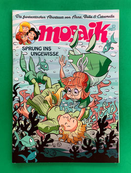 Original Mosaik Anna, Bella & Caramella Nr. 33 Sprung ins Ungewisse 2017 im neuwertigen Zustand