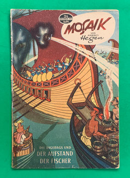 Original Mosaik der Digedags Nr. 24 Der Aufstand der Fischer November 1958 Römer-Serie