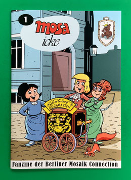 Fanzine Mosa-icke Nr. 1 Variantcover 2019 Auflage nur 100 Stück neuwertig