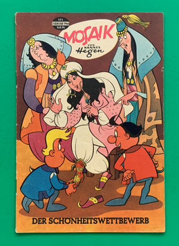 Original Mosaik der Digedags Nr. 111 Der Schönheitswettbewerb Februar 1966 Runkel-Serie