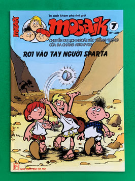 Mosaik Abrafaxe vietnamesische Vietnam Export Nr. 7 "RƠI VÀO TAY NGƯỜI SPARTA" März 2003
