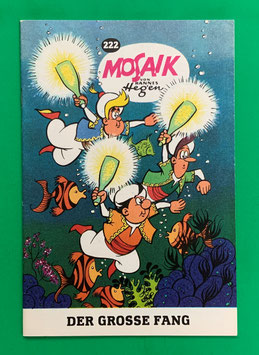 Original Mosaik Digedags Exportheft Nr. 222 Der große Fang Mai 1975 Orient-Serie