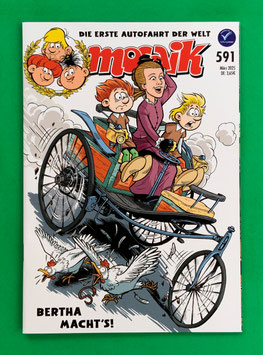 Mosaik Abrafaxe Nr. 591 März 2025 Variant Variantheft Kioskausgabe
