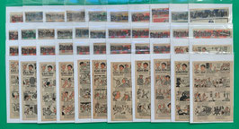 Original Mosaik Digedags komplette Beilagen Sammlung Nr. 25 bis 70 original