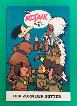 Original Mosaik Digedags Exportheft Nr. 175 Der Zorn der Götter Juni 1971 Amerika-Serie Die Entdeckung der Mine