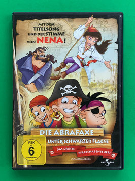 Mosaik Abrafaxe DVD Die Abrafaxe - Unter schwarzer Flagge Trickfilm 2001 mit dem Titelsong sowie der Stimme von Nena