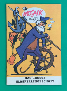 Original Mosaik Digedags Nr. 187 Das große Glasperlengeschäft Juni 1972 Amerika-Serie