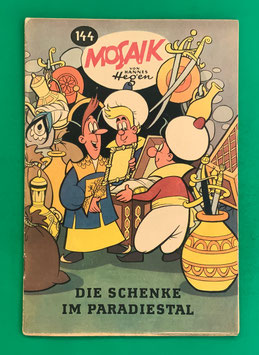 Original Mosaik der Digedags Fehldruck Nummer 144