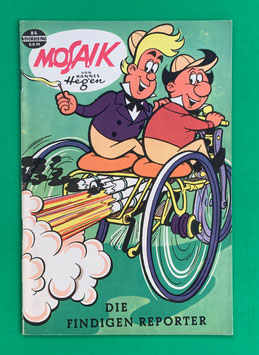 Original Mosaik Digedags Exportheft Nr. 84 Die findigen Reporter November 1963 Erfinder-Serie Treskow-Meinrath-Kapitel