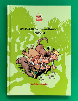 Original Mosaik Abrafaxe Hardcover Sammelband 042 Nr. 1989-3 Auf der Flucht limitiert ohne signierter Grafik  - verlagsseitig ausverkauft