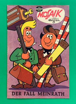 Original Mosaik Digedags Nr. 83 Der Fall Meinrath Oktober 1963 Erfinder-Serie