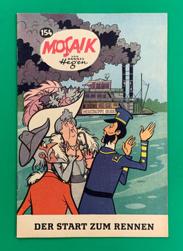Original Mosaik Digedags Nr. 154 Der Start zum Rennen September 1969 Amerika-Serie