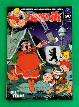 Mosaik Abrafaxe Nr. 597 September 2025 Variant Variantheft Kioskausgabe