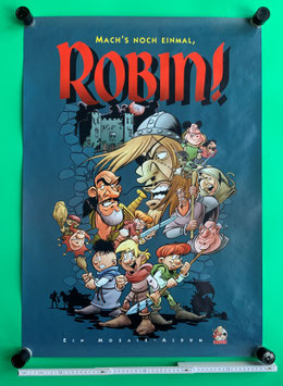 Mosaik Abrafaxe Poster "Mach's noch einmal, Robin!"