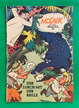Original Mosaik der Digedags Nr. 61 Der Lurch mit der Brille Dezember 1961 Weltraum-Serie