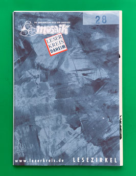 Mosaik Abrafaxe Variant Daheim Lesezirkel Nr. 331 Juli 2003 Die Erde bebt