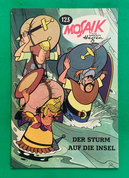 Original Mosaik der Digedags Nr. 123 Der Sturm auf die Insel Februar 1967 Runkel-Serie
