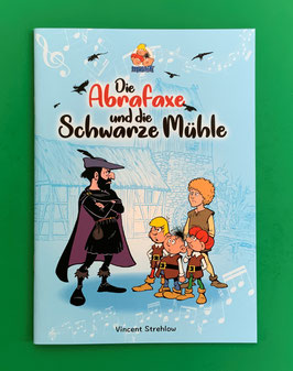 Mosaik Abrafaxe Die Abrafaxe und die Schwarze Mühle Publikation MOSAIK Steinchen für Steinchen Verlag November 2024 Vincent Strehlow