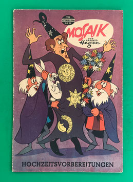 Original Mosaik der Digedags Fehldruck Nummer 118 Farbversatz