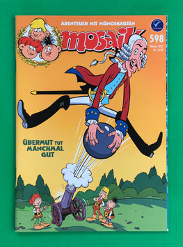 Mosaik Abrafaxe Nr. 598 Oktober 2025 Variant Variantheft Kioskausgabe