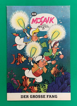 Original Mosaik Digedags Nr. 222 Der große Fang Mai 1975 Orient-Serie