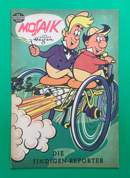 Original Mosaik Digedags Nr. 84 Die findigen Reporter November 1963 Erfinder-Serie