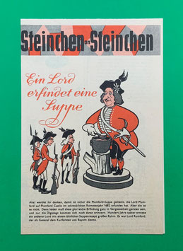 Original Mosaik Digedags Beilage Nr. 58 Ein Lord erfindet eine Suppe September 1961 Kioskzustand