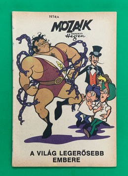Original Mosaik Digedags Exportheft Ungarn ungarisch Mozaik Nr. 1974/4 von 1974 Amerika-Serie