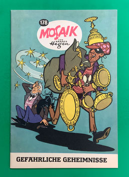 Original Mosaik Digedags Exportheft Nr. 178 Gefährliche Geheimnisse September 1971 Amerika-Serie Das Ende des Sklaven-Express