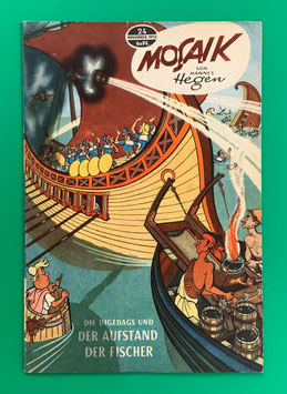 Original Mosaik Digedags Nr. 24 Der Aufstand der Fischer November 1958 Römer-Serie