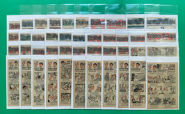 Original Mosaik Digedags komplette Beilagen-Sammlung der Digedags von Nr. 25 bis 70 Jahre 1958 bis 1962 in sehr gutem Zustand