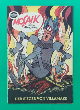 Original Mosaik der Digedags Nr. 97 Der Sieger von Villamare Dezember 1964 Runkel-Serie exzellenter Zustand mit Abostempel