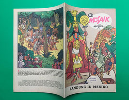 Original Mosaik der Digedags Nr. 173 Landung in Mexiko April 1971 Amerika-Serie