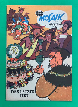 Original Mosaik Digedags Nr. 50 Das letzte Fest Januar 1961 Erfinder-Serie