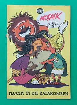 Original Mosaik der Digedags Nr. 101 Flucht in die Katakomben April 1965 Runkel-Serie original & vollständig