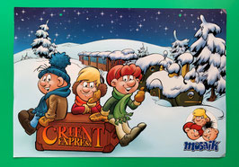 Mosaik Abrafaxe Poster "Orient Express" A2 1999