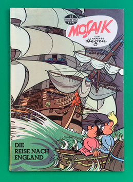 Original Mosaik Digedags Exportheft Nr. 63 Die Reise nach England Februar 1962 Erfinder-Serie Denis-Papin-Kapitel