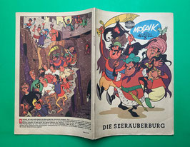 Original Mosaik der Digedags Nr. 105 Die Seeräuberburg August 1965 Runkel-Serie