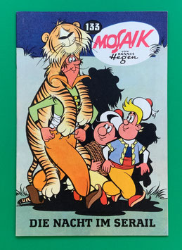 Original Mosaik Digedags Exportheft Nr. 133 Die Nacht im Serail Dezember 1967 Runkel-Serie Im Vorderen Orient