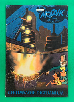 Original Mosaik Digedags Nr. 34 Geheimsache Digedanium September 1959 Weltraum-Serie