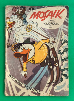 Original Mosaik der Digedags Nr. 5 Wer wagt - gewinnt Dezember 1956 Orient-Südsee-Serie
