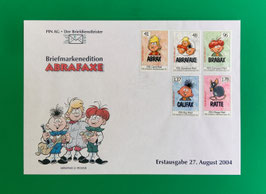 Mosaik Abrafaxe Briefmarkenedition Abrafaxe Erstausgabe 27. August 2004 PIN AG