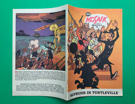 Original Mosaik der Digedags Nr. 180 Aufruhr in Turtleville November 1971 Amerika-Serie