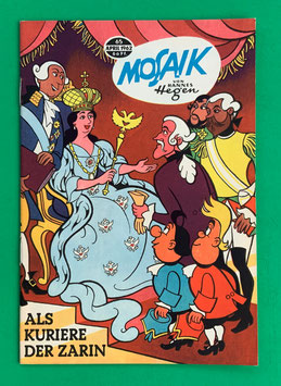 Original Mosaik Digedags Exportheft Nr. 65 Als Kuriere der Zarin April 1962 Erfinder-Serie James-Watt-Prolog