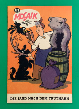 Original Mosaik Digedags Nr. 171 Die Jagd nach dem Truthahn Februar 1971 Amerika-Serie