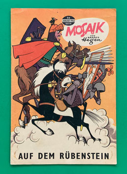 Original Mosaik der Digedags Nr. 98 Auf dem Rübenstein Januar 1965 Runkel-Serie